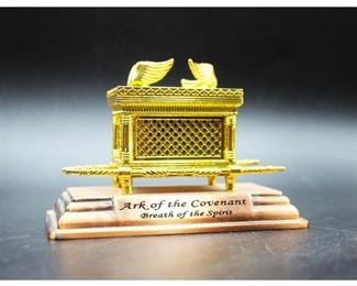 Miniature Ark of the Covenant Religious Figurine