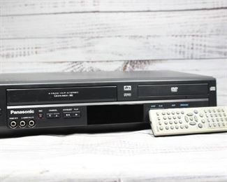 Panasonic PVD4744 DVD VHS Player Untested w Remote
