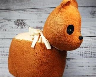 Vintage Retro Handmade Stuffed Bear Plush