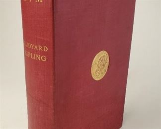 1901 Kim by Rudyard Kipling Macmillan and Co limited. illustrated and printed in London. First edition. Approximately 8" by 5-½"