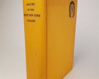 1908 History of the Sixth New York Cavalry published by Blanchard Press 1st edition illustrated. Approximately 9-¼" by 6-½"