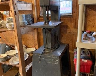band saw, sander