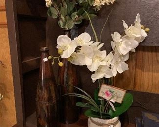 marble panther, floral arrangements