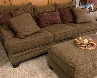 couch and ottoman
