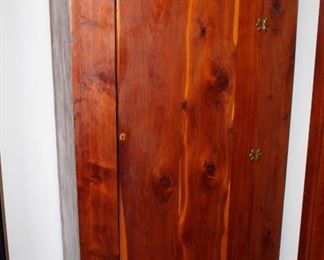 cedar wardrobe, one of two