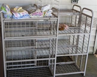 lockable storage cages and shelves