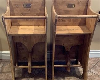 3-in-1 Convertible Child's Chair x 2