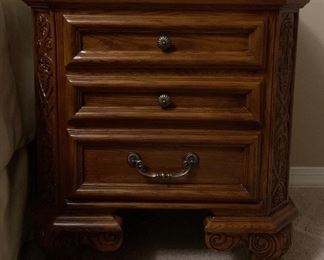King Bedframe w Storage
King Bedding
Lingerie Chest
Armoire
1 Nightstand (as is)