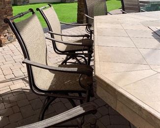 Slingback Bar Stools (6)