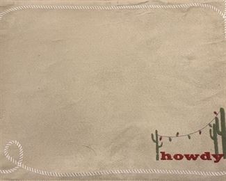 Howdy Placemats