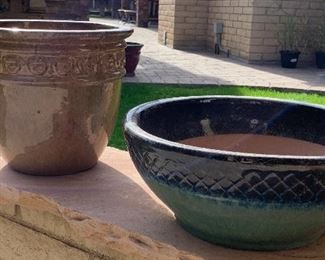 Assorted Pots & Potted Plants