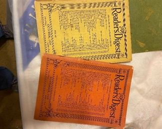 1929 and 1930 Readers Digest magazines
