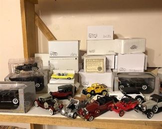 Motor Max Die Cast and Museum Mint American Classic cars