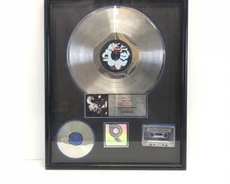 The Cure Platinum Album Award 