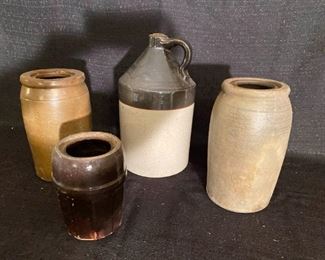 Stone Jug and Stone Containers
