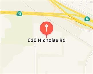 Traveling Westbound: The address shown on this picture is Icon Warehouse NOT Dowling Fruit Orchard. The Orchard is directly across the street from this post. Enter the gravel road way follow to the parking lot. Speed limit 5mph. Drive with caution at all times.
Eastbound can enter the store front from the eastbound 60 fwy. NOT WESTBOUND