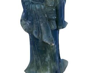 Small jade woman; approx. 9 inches