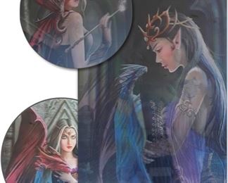 Dragon Princess
Framed holographic wall art
Brand: Those Flipping Pictures
Shifts between the three shown images
15.5 x 11.5 inches