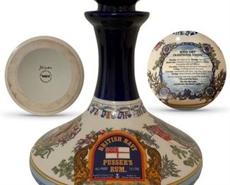 For our many buyers who are also eBay-ers: This Staffordshire Battle of Trafalgar commemorative rum flask sold on eBay just a few days ago for $60; how does under $20 sound at Karin’s Causes?