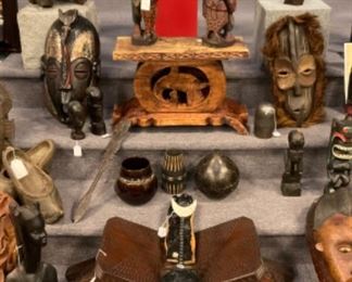 Part of our African and ethnic art offerings which, this year, include six or so masks