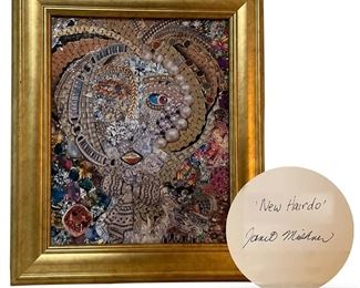 Older work by acclaimed Sarasota artist Janet Mishner; cannot tell if original or print; 9.5 x 7.5 inches