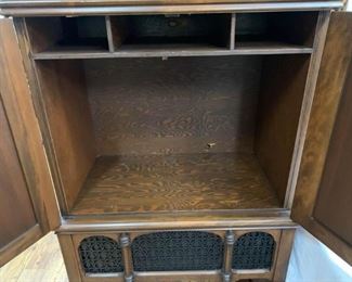 Solid Wood Repurposed Coffee Bar