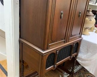  Solid Wood Repurposed Coffee Bar