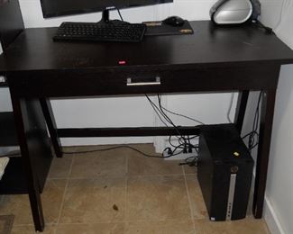 Contemporary Center Drawer Desk