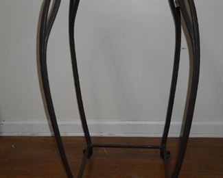 Decorative Iron & Wooden Pedestal