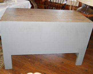 Rustic Gray 3 Drawer Cabinet / Console Table