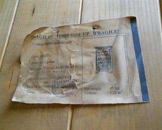 Pine Display Shelf with Bottom Drawer