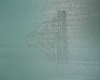 3 Painted Blue Nesting Tables