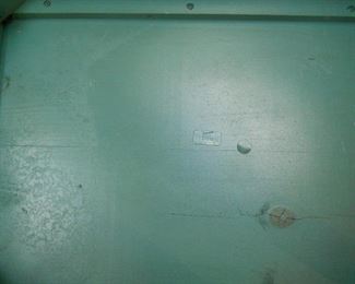 3 Painted Blue Nesting Tables