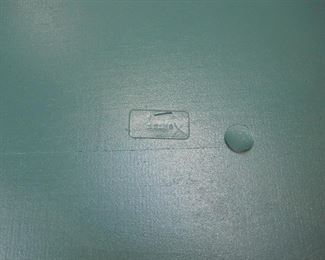 3 Painted Blue Nesting Tables