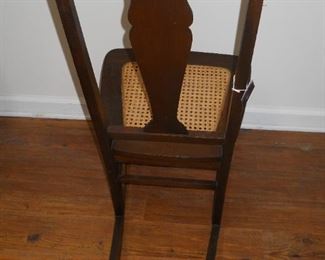 Antique Cane Seat Nursing Rocking Chair