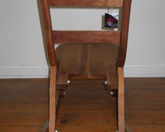 Wooden Folding Wooden Rocking Chair