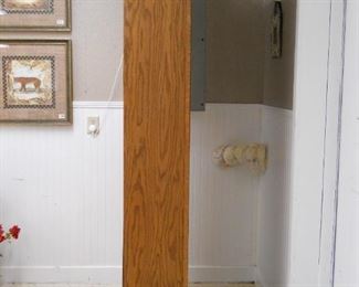  Solid Oak 7' Tall Bookcase