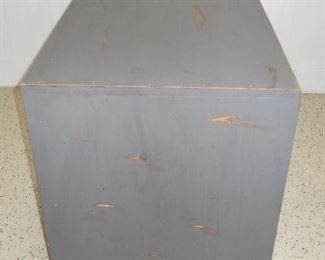 Gray Wooden Console Table