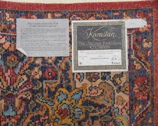 9' x 12' Red & Blue Karastan Rug