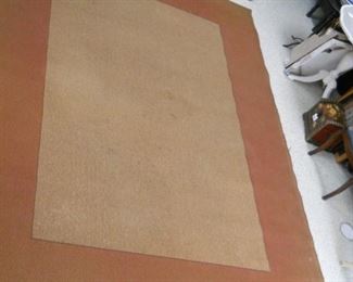 8'x11' Rust Color Outdoor Patio Rug