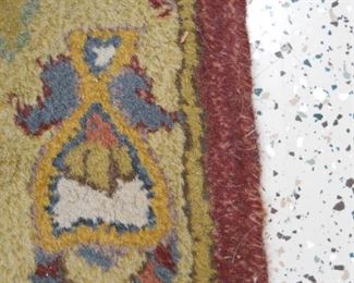 Hand Tufted Wool Burgandy Floor Mat