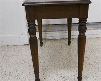 Wood Piano Bench with Storage