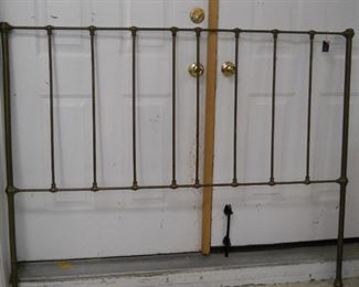Metal Queen Bed Headboard & Footboard