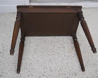 Wood Piano Bench with Storage