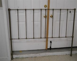 Metal Queen Bed Headboard & Footboard