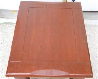 Early American Solid Wood Side Table