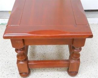 Early American Wooden Side Table