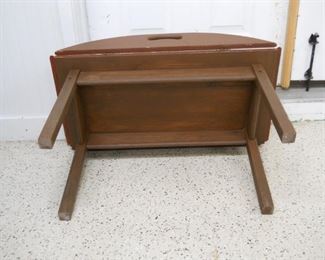 Brown painted Butler Tray Coffee Table