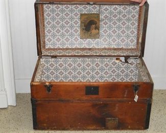 Antique Steamer Trunk