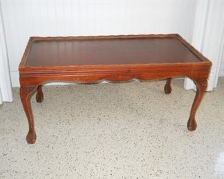 Wooden Rectangular Coffee Table